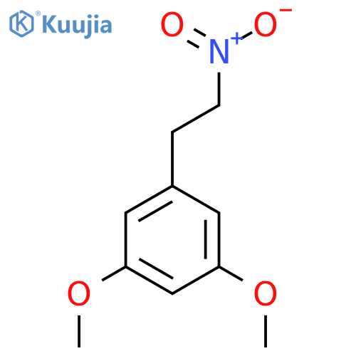 1,3-dimethoxy-5-(2-nitroethyl)benzene structure