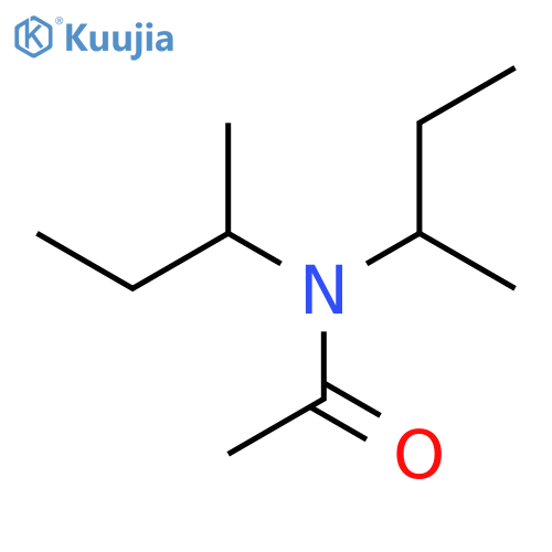 N,N-di(butan-2-yl)acetamide structure