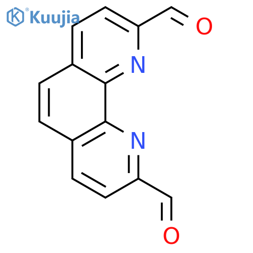 1,10-Phenanthroline-2,9-dicarbaldehyde structure