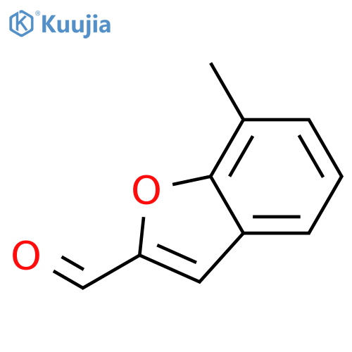 2-Benzofurancarboxaldehyde, 7-methyl- structure