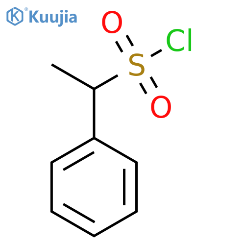 1-phenylethane-1-sulfonyl chloride structure