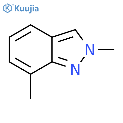 2,7-Dimethyl-2H-indazole structure