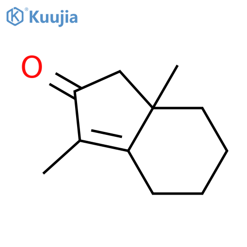 2H-Inden-2-one, 3,3a,4,5,6,7-hexahydro-1,3a-dimethyl- structure