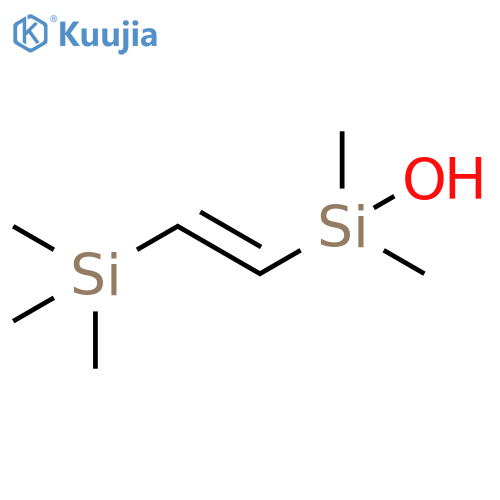 Silanol, dimethyl[2-(trimethylsilyl)ethenyl]-, (E)- structure