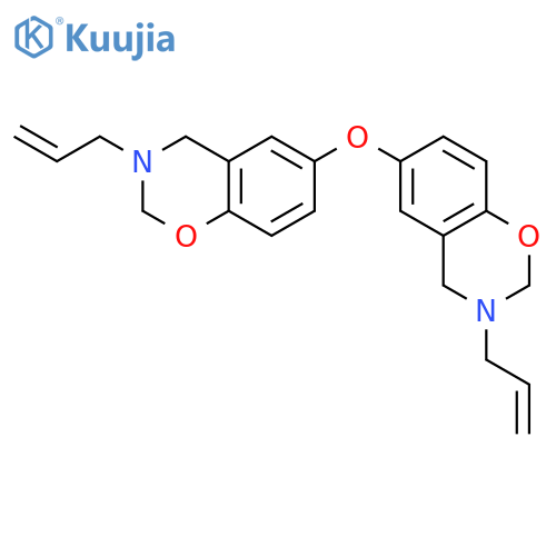 2H-1,3-BENZOXAZINE, 6,6'-OXYBIS[3,4-DIHYDRO-3-(2-PROPENYL)- structure