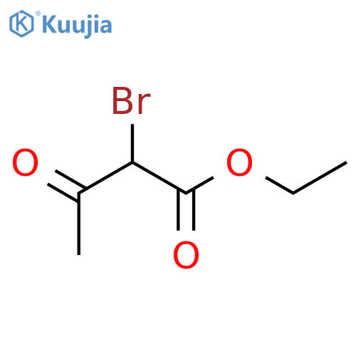 Ethyl 2-bromo-3-oxobutanoate structure