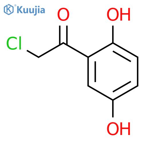 α-Chloro-2',5'-dihydroxyacetophenone structure