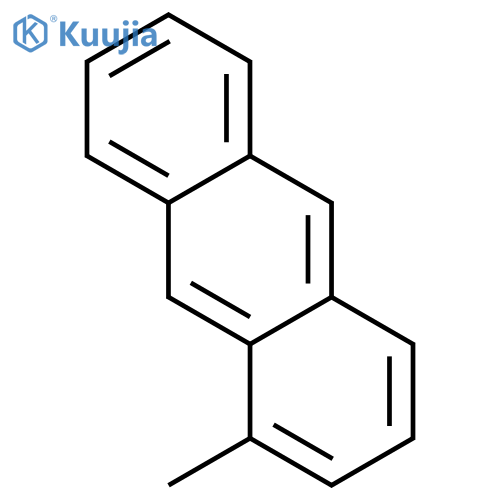 Anthracene, 1-methyl- structure