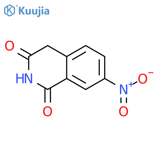 1,3(2H,4H)-Isoquinolinedione, 7-nitro- structure