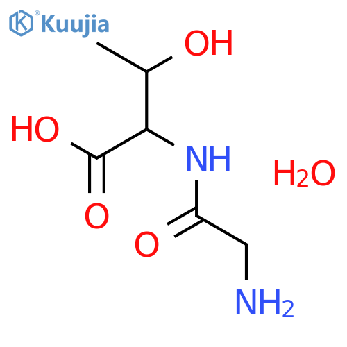 Glycyl-DL-threonine Hydrate structure