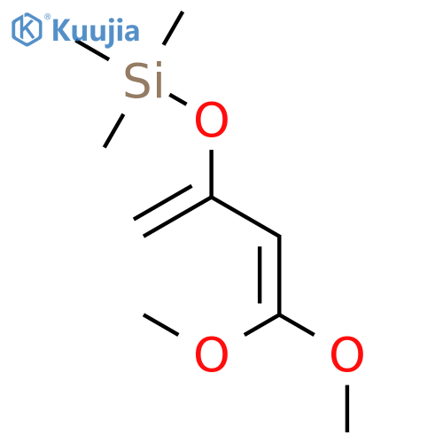 1,1-Dimethoxy-3-(trimethylsiloxy)-1,3-butadiene structure