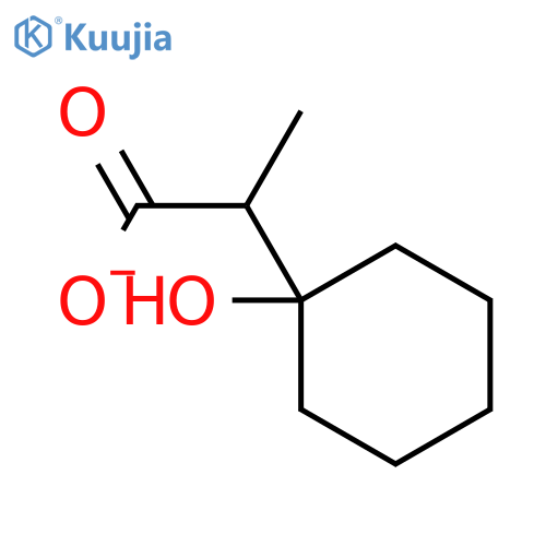 Cyclohexaneacetic acid,1-hydroxy-, methyl ester structure