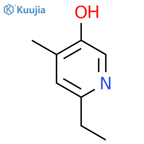 3-Pyridinol, 6-ethyl-4-methyl- structure