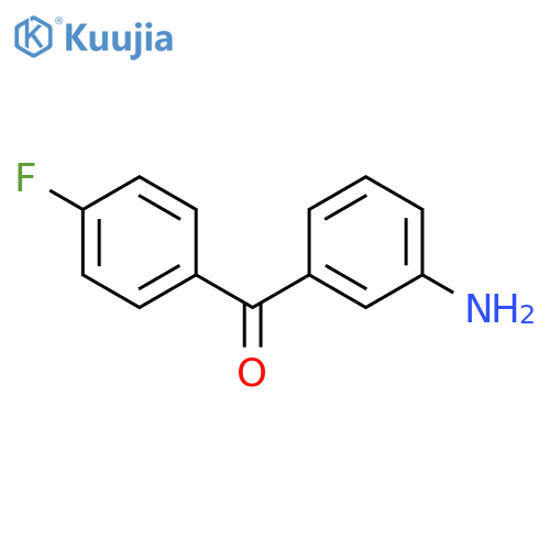 Methanone, (3-aminophenyl)(4-fluorophenyl)- structure