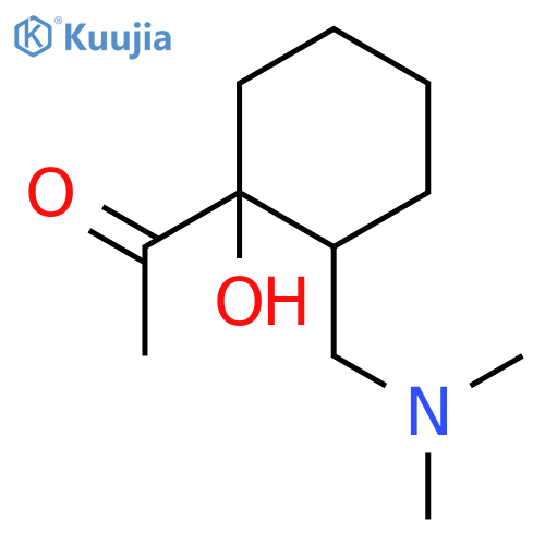 ETHANONE, 1-[2-[(DIMETHYLAMINO)METHYL]-1-HYDROXYCYCLOHEXYL]- structure