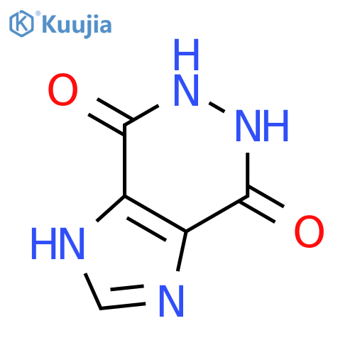 5,6-Dihydro-1H-imidazo4,5-dpyridazine-4,7-dione structure
