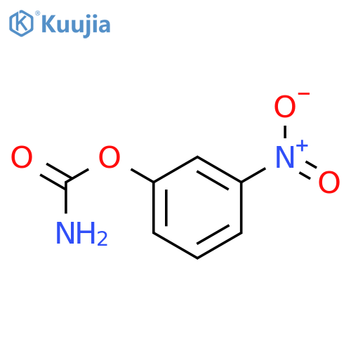 CARBAMIC ACID, 3-NITROPHENYL ESTER structure