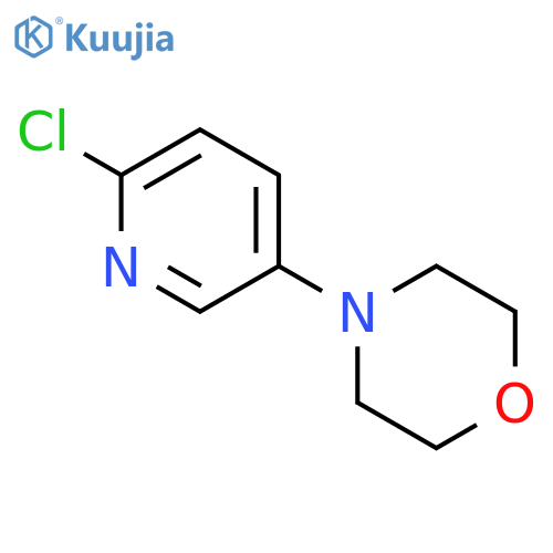4-(6-Chloropyridin-3-yl)morpholine structure