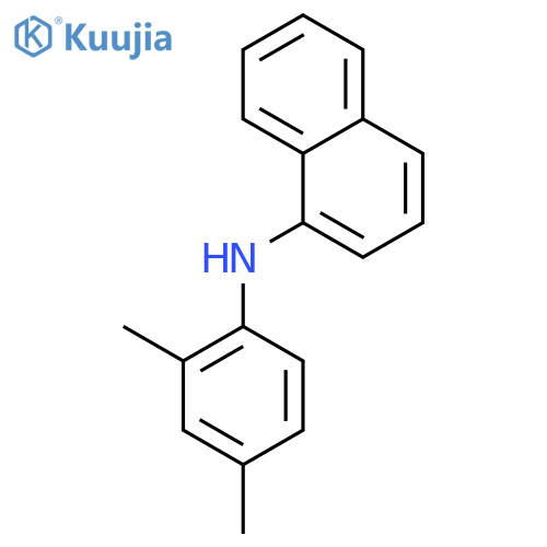 N-(2,4-Dimethylphenyl)naphthalen-1-amine structure