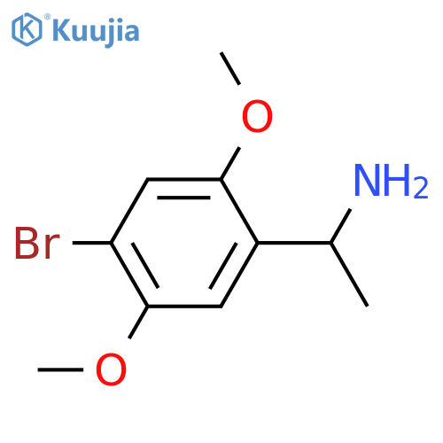 Benzenemethanamine, 4-bromo-2,5-dimethoxy-α-methyl- structure