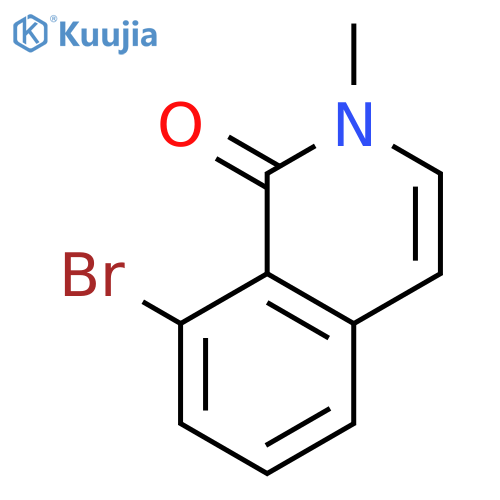 8-Bromo-2-methylisoquinolin-1(2H)-one structure