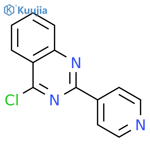 4-chloro-2-(pyridin-4-yl)quinazoline structure