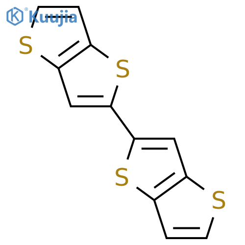 2,2'-Bithieno[3,2-b]thiophene structure