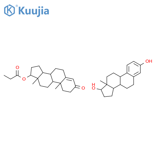 Androst-4-en-3-one, 17-(1-oxopropoxy)-, (17beta)-, mixt. with (17beta)-estra-1,3,5(10)-triene-3,17-diol structure