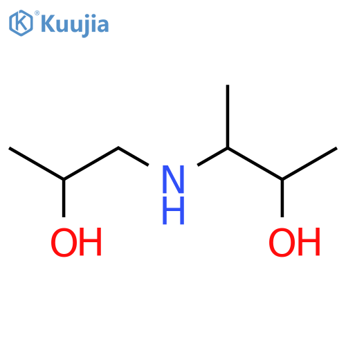 3-[(2-Hydroxypropyl)amino]butan-2-ol structure