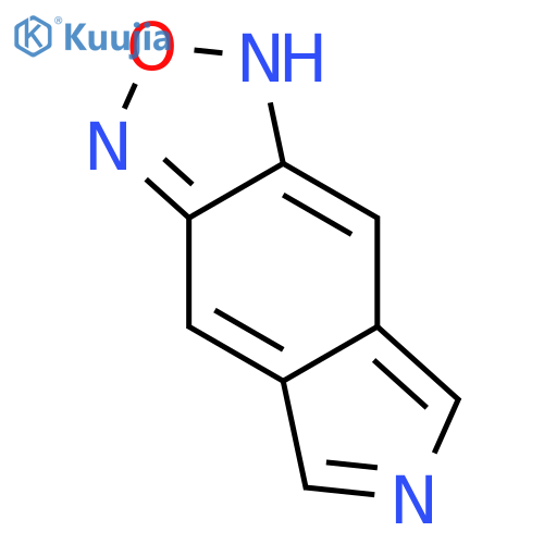 1H-Pyrrolo[3,4-f]-2,1,3-benzoxadiazole(9CI) structure