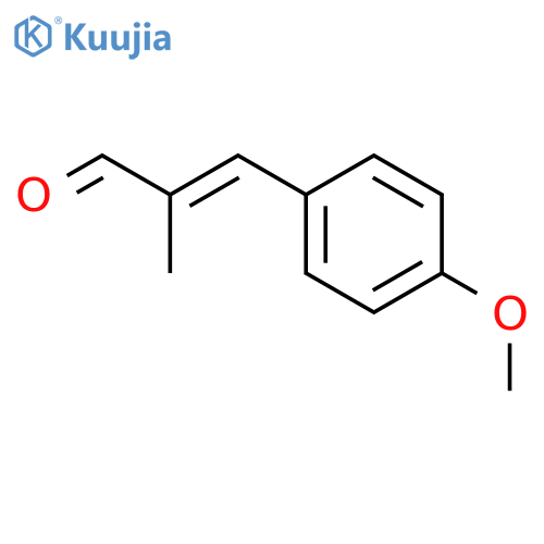 3-(4-Methoxyphenyl)-2-methylprop-2-enal structure