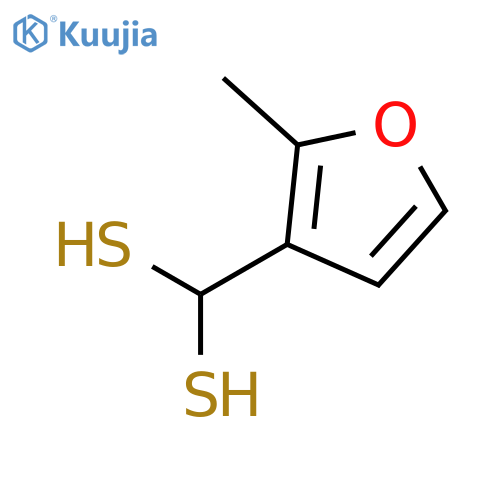 Methyl 2-Methyl-3-furyl Disulfide structure