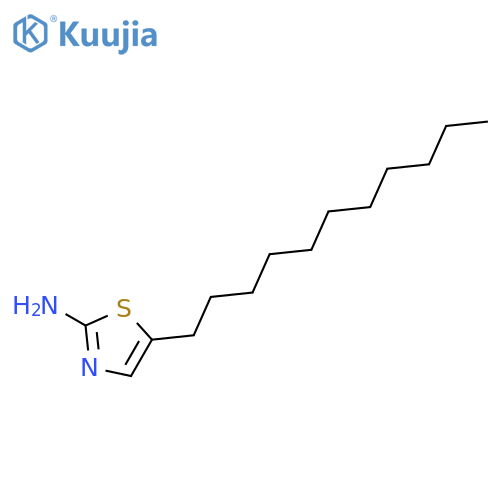 2-Thiazolamine, 5-undecyl- structure