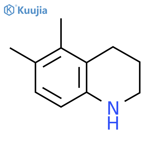 5,6-Dimethyl-1,2,3,4-tetrahydroquinoline structure