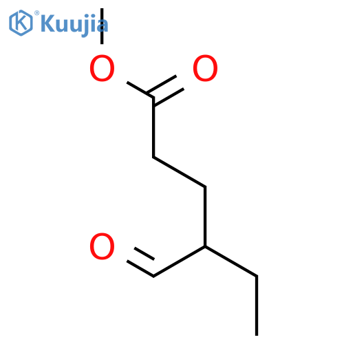 4-Formyl-hexanoic acid methyl ester structure