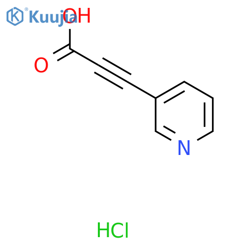 3-(Pyridin-3-yl)propiolic acid hydrochloride structure