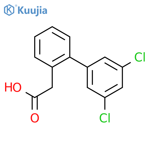 2-Biphenyl-3',5'-Dichloro-Acetic Acid structure