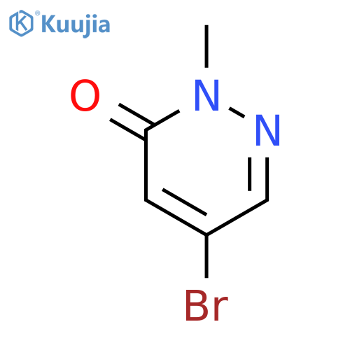 5-bromo-2-methyl-2,3-dihydropyridazin-3-one structure
