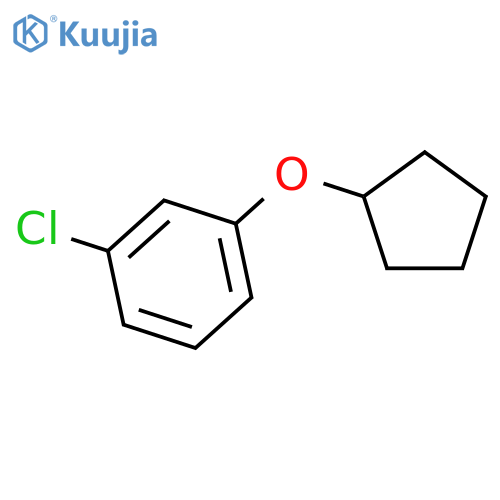 BENZENE, 1-CHLORO-3-(CYCLOPENTYLOXY)- structure