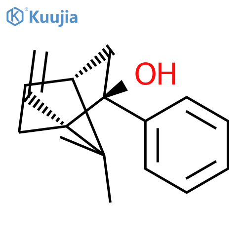 BICYCLO[2.2.1]HEPTAN-2-OL, 1-ETHENYL-7,7-DIMETHYL-2-PHENYL-, (1S,2S,4R)- structure