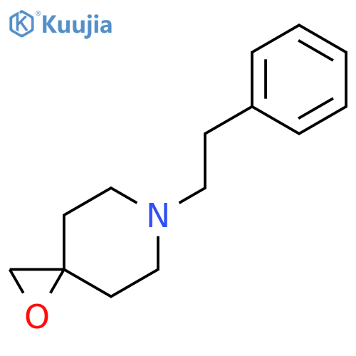 1-Oxa-6-azaspiro[2.5]octane,6-(2-phenylethyl)- structure