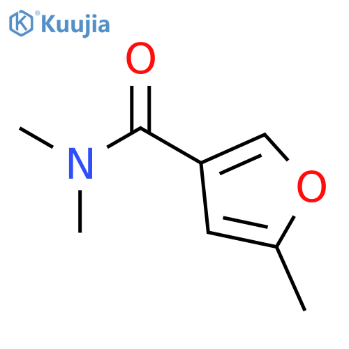 3-Furancarboxamide, N,N,5-trimethyl- structure