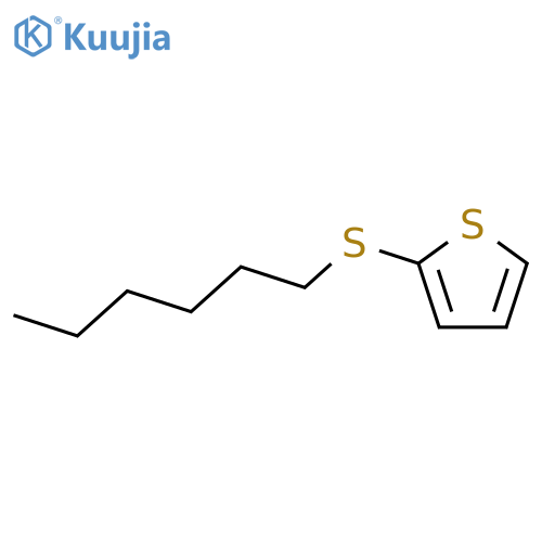 2-(Hexylthio)thiophene structure