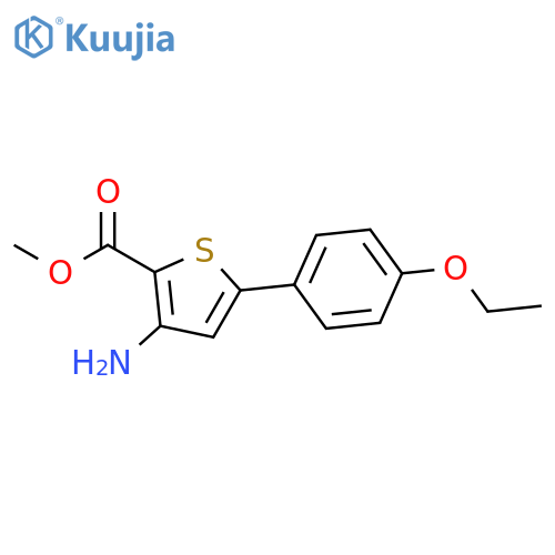 3-Amino-5-(4-Ethoxyphenyl)Thiophene-2-Carboxylic Acid Methyl Ester structure