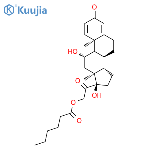 Prednisolone Caproate structure