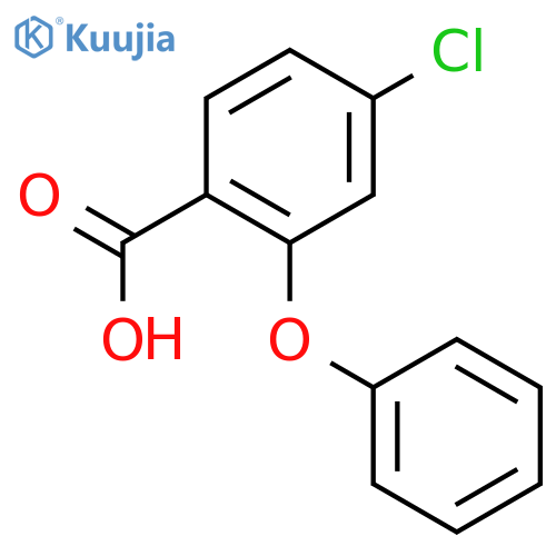 4-chloro-2-phenoxybenzoic acid structure