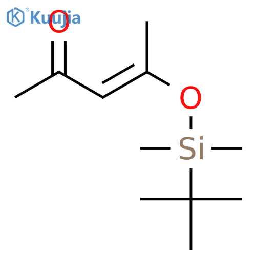 2-(t-Butyldimethylsiloxy)-pent-2-en-4-one structure