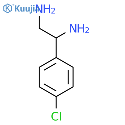 1-(4-Chlorophenyl)ethane-1,2-diamine structure