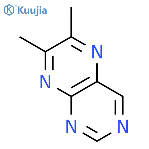 6,7-Dimethylpteridine structure