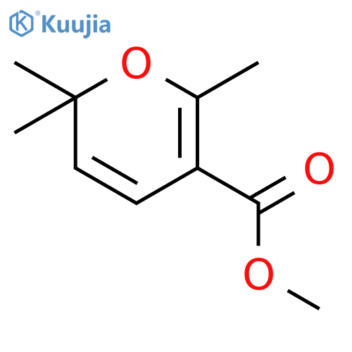 2H-PYRAN-5-CARBOXYLIC ACID, 2,2,6-TRIMETHYL-, METHYL ESTER structure